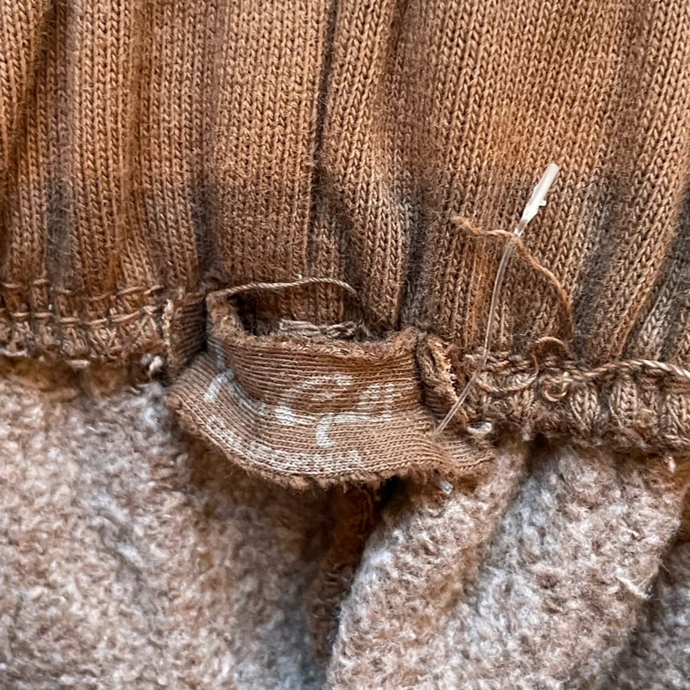 SOLD - Brown Brandy Rosa Sweatpants - Picture 3 of 3